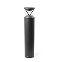 Borne d'éclairage RUSH 800 LED IP65, gris foncé 