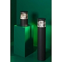 Faro Borne d'éclairage SCREEN LED IP65, gris foncé gradable