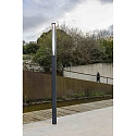 Faro Borne d'éclairage SCREEN LED IP65, gris foncé 