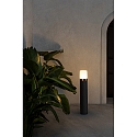 Faro Borne d'éclairage TRAM E27 IP65, gris foncé 
