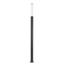 Borne d'éclairage TRAM LED IP55, gris foncé 