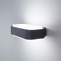 Faro outdoor wall luminaire STICKER LED IP55, dark grey 