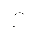 bollard lamp CUCA 650 LED IP65, black 