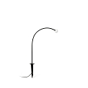 Lampe � piquet de terre CUCA 650 LED IP65, noir 