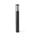 Borne d'éclairage LOGAR LED IP54, gris foncé 
