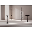Faro Luminaire sur pied CLAP 1266 � 2 flammes LED IP65, noir 