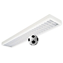 Luminaire � grille contr�lable par DALI, � l'�preuve des balles IP40, blanche gradable