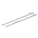 conversion kit with magnetic attachment T5/T8 - LED 2 flames, multipower IP20, silver 