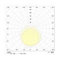 Frisch-Licht LED Damp-proof luminaire, 25W, 4000K, 2800lm, IP50, opal, white