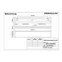 Frisch-Licht LED Damp-proof luminaire, convex, 34/42/51/59W, 4000K, 6900lm, IP40, white