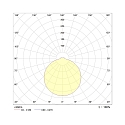 LED Damp-proof luminaire, 56W, 4000K, 5200lm, IP50, opal, white