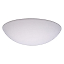 Applique et plafonnier ECO Ø 30cm TRIAC IP44, blanche gradable
