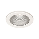Downlight EDL2120FA.1083 petit, rond, avec réflecteur IP20, blanche 