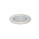 Plafonnier encastr� �14,5 rond IP44, blanche gradable