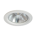 Plafonnier encastr� �19,6 rond IP44, blanche gradable