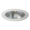 Plafonnier encastr� �24,2 rond IP44, blanche gradable