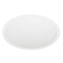 Downlight encastrable FLAT / � 60CM / 1050MA rond, CCT Switch, UGR < 19, bloc d'alimentation exclusif IP54, blanche gradable