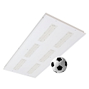 Lumi�re encastr�e � l'�preuve des balles, multipower IP40