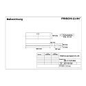 Frisch-Licht Luminaire � grille ERL111151T.2584 rayonnement asym�trique, commutable IP20, blanche 