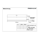 Frisch-Licht Luminaire � grille ERL131151T.3884DA contr�lable par DALI, rayonnement asym�trique IP20, blanche gradable