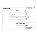 Frisch-Licht Lumière de surface HFL233265HS.6984DA contrôlable par DALI IP65, blanche gradable