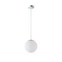 Luminaire � suspension �40 commutable IP40, chrome, blanche gradable