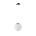 Luminaire � suspension �40 commutable IP40, acier inoxydable bross�, blanche gradable