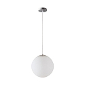 Luminaire � suspension �50 commutable IP40, acier inoxydable bross�, blanche gradable