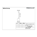 Frisch-Licht Luminaire � suspension KPL6300G.2884C commutable IP40, chrome 