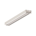LED Light strip Surfaced /Pendant grid luminaire, 26W, 4000K, 3400lm, IP20, direct, UGR < 19, DALI dimmable, white