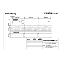 Frisch-Licht Bande �l�ment central LBN134500H.8784MDA contr�lable par DALI, direct / indirect, UGR < 19 IP20, blanche gradable
