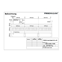 Frisch-Licht LED Light strip Pendant grid luminaire direct / indirect, 84W, 3000K, 11000lm, IP20, UGR < 19, white