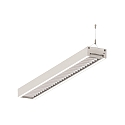 Bande �l�ment central LBN144500H.11084M direct / indirect, UGR < 19, commutable IP20, blanche 