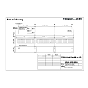 Frisch-Licht LED Light strip Pendant grid luminaire direct / indirect, 49W, 4000K, 6400lm, IP20, UGR < 19, white