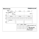 Frisch-Licht LED Light strip Pendant grid luminaire direct / indirect, 49W, 4000K, 6400lm, IP20, UGR < 19, white