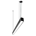 light bar MICROPAL�, UGR<19 / 1687MM / 830 DALI controllable, direct, with suspension kit IP40, black dimmable