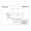 Frisch-Licht Luminaire � suspension PLN131860A.3883DA contr�lable par DALI, direct / indirect IP20, blanche gradable