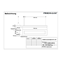 Frisch-Licht Luminaire � suspension PLN131860MP.4083DA contr�lable par DALI, direct / indirect, UGR < 19, microprismatique IP20