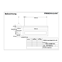 Frisch-Licht Luminaire � suspension PLN141860MP.6384 direct / indirect, UGR < 19, commutable, microprismatique IP20, blanche 