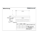 Frisch-Licht Luminaire � grille PLN144500H.11083 direct / indirect, UGR < 19, commutable IP20, blanche 