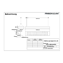 Frisch-Licht Luminaire � grille PLN144500H.6483DA contr�lable par DALI, direct / indirect, UGR < 19 IP20, blanche gradable
