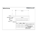 Frisch-Licht Luminaire � grille PLN144500H.6483 direct / indirect, UGR < 19, commutable IP20, blanche 