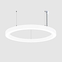 Luminaire � suspension � 115.5CM contr�lable par DALI, CCT Switch, direct / indirect, UGR < 19, forme de l'anneau IP40