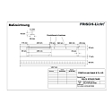 Frisch-Licht Luminaire triphas� SSL143010LM.7594M multipower, avec optique de lentille IP20, blanche gradable