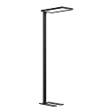 Lampadaire MICROPAL�, UGR<16 avec capteur, direct / indirect, programmable, avec variateur tactile IP20, noir gradable
