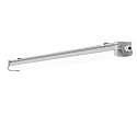 LED Damp proof luminaire, 24W, quick mounting, 4000K, 3300lm, IP66, grey