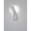 wall luminaire AVA square IP20, nickel matt dimmable