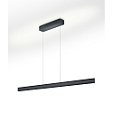 Luminaire � suspension RUNA-132 haut bas, Tunable White, r�glable IP20, noir gradable