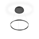 Luminaire � suspension LISA-60 haut bas, Tunable White, contr�lable avec des gestes IP20, noir gradable