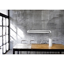 Knapstein pendant luminaire MARISA-60 up / down, tunable white, controllable with gestures IP20, nickel matt